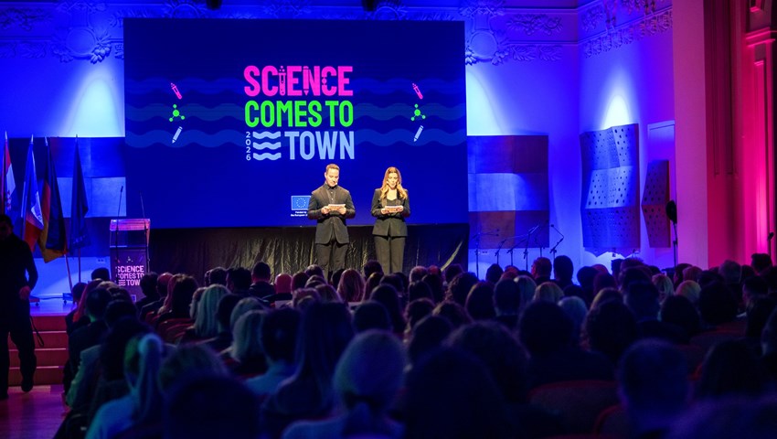 Znanost je došla u grad – otvoren projekt Science Comes to Town!
